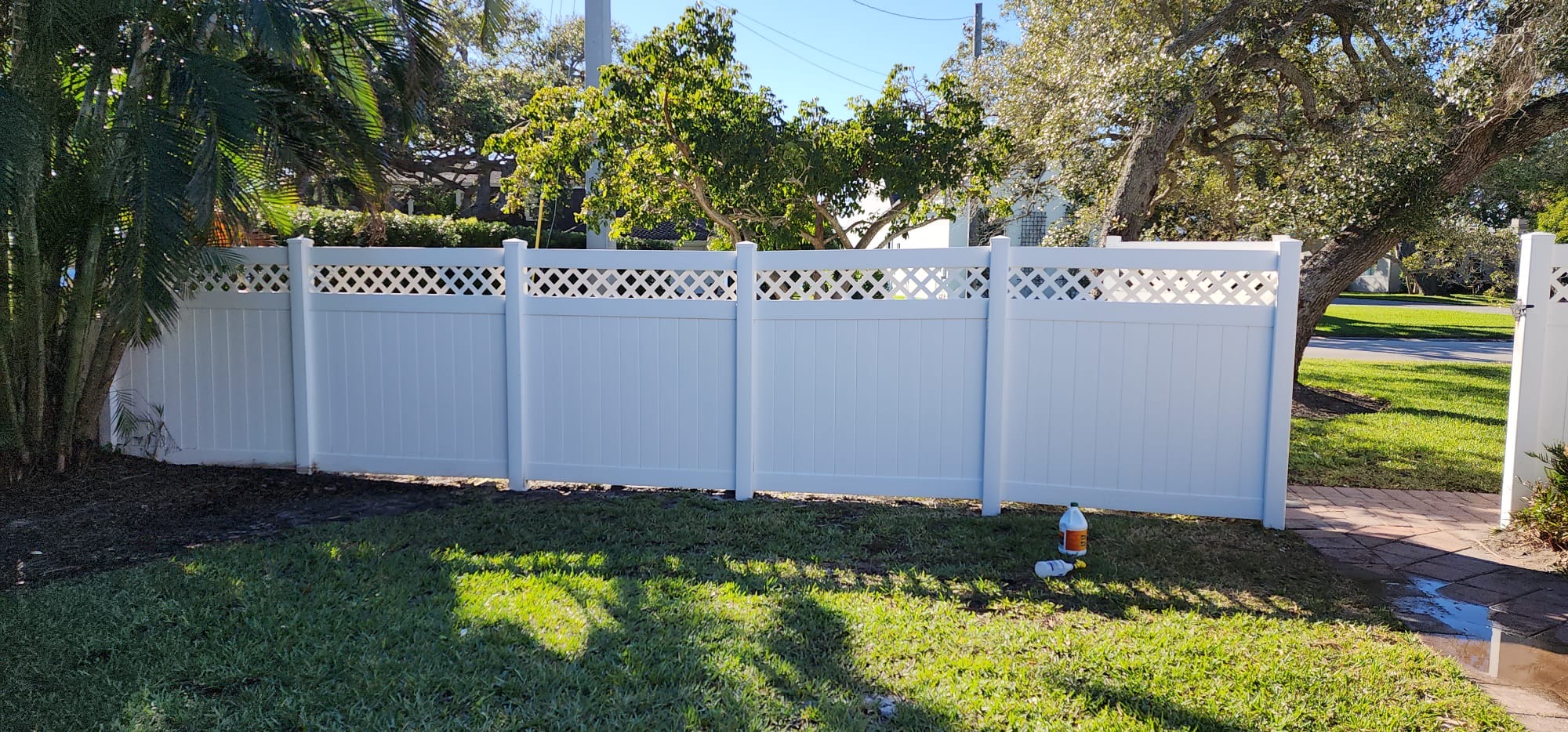Clean up your fence